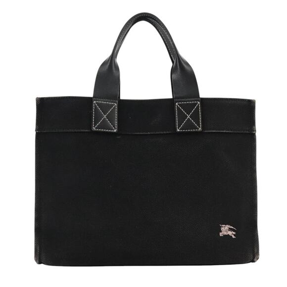 Burberry Blue Label Hand Bag Canvas Black - Picture 2 of 16